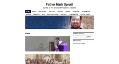 Desktop Screenshot of fathermarkspruill.com