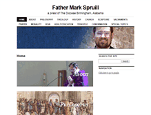 Tablet Screenshot of fathermarkspruill.com